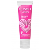 Возбуждающий гель на водно-силиконовой основе Cosmo Vibro с ароматом земляники - 50 гр. - Биоритм - купить с доставкой в Домодедово