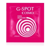 Стимулирующий интимный крем для женщин Cosmo G-spot - 2 гр. - Биоритм - купить с доставкой в Домодедово