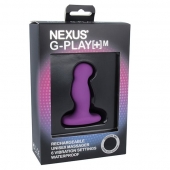 Фиолетовая вибровтулка Nexus G-Play+ M - Nexus Range - в Домодедово купить с доставкой