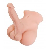 Мастурбатор с фаллосом Manuel - ToyFa - в Домодедово купить с доставкой