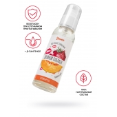 Съедобная гель-смазка Yovee «Двойной соблазн» с Д-пантенолом и вкусом клубники и дыни - 100 мл. - ToyFa - купить с доставкой в Домодедово