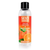 Массажное масло Sexy Sweet Fresh Orange с ароматом апельсина и феромонами - 75 мл. - Биоритм - купить с доставкой в Домодедово