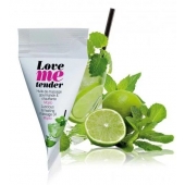 Съедобное согревающее массажное масло Love Me Tender Mojito с ароматом мохито - 10 мл. - Love to Love - купить с доставкой в Домодедово