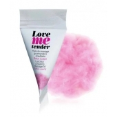Съедобное согревающее массажное масло Love Me Tender Cotton Candy с ароматом сладкой ваты - 10 мл. - Love to Love - купить с доставкой в Домодедово