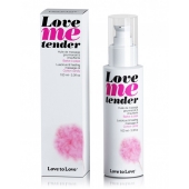 Съедобное согревающее массажное масло Love Me Tender Cotton Candy с ароматом сладкой ваты - 100 мл. - Love to Love - купить с доставкой в Домодедово