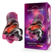 Разноцветный фантазийный мастурбатор - Bior toys - в Домодедово купить с доставкой