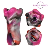 Разноцветный фантазийный мастурбатор - Bior toys - в Домодедово купить с доставкой