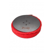 Красная веревка для шибари на катушке - 10 м. - Pecado - купить с доставкой в Домодедово