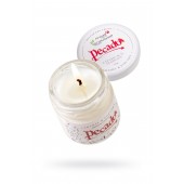 Массажная свеча Caramel   Popcorn - 35 мл. - Pecado - купить с доставкой в Домодедово