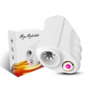 Белый вибромастурбатор Mini Masturbator - Silicone Toys - в Домодедово купить с доставкой