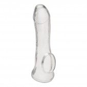 Прозрачная насадка на пенис Transparent Penis Enhancing Sleeve Extension - 15,9 см. - BlueLine - в Домодедово купить с доставкой