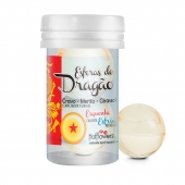 Интимный гель Esferas do Dragao Hot Ball с охлаждающе-разогревающим эффектом (2 шарика по 3 гр.) - HotFlowers - купить с доставкой в Домодедово