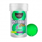 Лубрикант на силиконовой основе Hot Ball Plus с покалывающим эффектом (2 шарика по 3 гр.) - HotFlowers - купить с доставкой в Домодедово