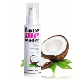 Съедобное согревающее массажное масло Love Me Tender Cocos с ароматом кокоса - 100 мл. - Love to Love - купить с доставкой в Домодедово