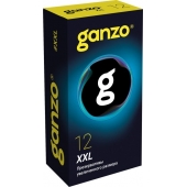 Презервативы увеличенного размера Ganzo XXL - 12 шт. - Ganzo - купить с доставкой в Домодедово