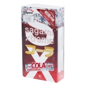 Ароматизированные презервативы Sagami Xtreme COLA - 10 шт. - Sagami - купить с доставкой в Домодедово