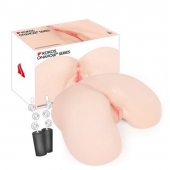 Мастурбатор-полуторс с двойным слоем материала и вибрацией Maria Onahole Real Vagina - KOKOS - в Домодедово купить с доставкой