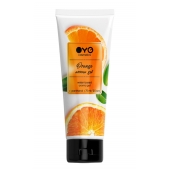 Лубрикант на водной основе OYO Aroma Gel Orange с ароматом апельсина - 75 мл. - OYO - купить с доставкой в Домодедово