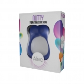 Синее эрекционное виброкольцо Nutty - Adrien Lastic - в Домодедово купить с доставкой