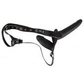 Женский страпон с вагинальной пробкой - 15 см. - Orion - купить с доставкой в Домодедово