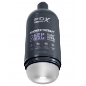 Мастурбатор в бутылке Shower Therapy Deep Cream - Pipedream - в Домодедово купить с доставкой