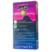 Набор презервативов Bolt Condoms - Luxe - купить с доставкой в Домодедово