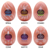 Набор из 6 мастурбаторов-яиц Tenga Egg Variety Pack V - Tenga - в Домодедово купить с доставкой