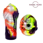 Яркий фантазийный мастурбатор - Bior toys - в Домодедово купить с доставкой