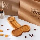 Деревянное блюдо для подачи в форме члена (32,5 х 20 х 1,7 см) - Сима-Ленд - купить с доставкой в Домодедово