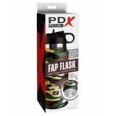 Мастурбатор в камуфляжной колбе Fap Flask - Pipedream - в Домодедово купить с доставкой