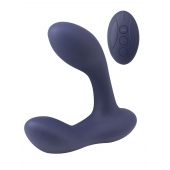 Синий массажер простаты с двумя моторами P-Bliss - Lola Games - в Домодедово купить с доставкой