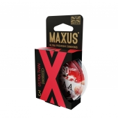 Ультратонкие презервативы MAXUS AIR Ultra Thin - 3 шт. - Maxus - купить с доставкой в Домодедово
