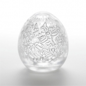 Мастурбатор-яйцо Keith Haring EGG PARTY - Tenga - в Домодедово купить с доставкой