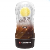 Прозрачный текстурированный мастурбатор Vacuum Cup Masturbator Stellar - Baile - в Домодедово купить с доставкой