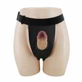 Полый страпон на регулируемых трусиках Houston - 17,5 см. - Baile - купить с доставкой в Домодедово