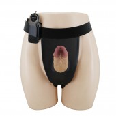 Полый вибрострапон на регулируемых трусиках Draven - 17,5 см. - Baile - купить с доставкой в Домодедово