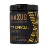 Презервативы с точками и рёбрами MAXUS Special - 12 шт. - Maxus - купить с доставкой в Домодедово