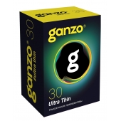 Супертонкие презервативы Ganzo Ultra thin - 30 шт. - Ganzo - купить с доставкой в Домодедово