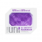 Фиолетовый мастурбатор-стимулятор Tenga Uni Amethyst - Tenga - в Домодедово купить с доставкой