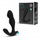 Черный утяжеленный анальный стимулятор Rocker Plug - 12 см. - b-Vibe - в Домодедово купить с доставкой