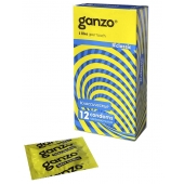 Классические презервативы с обильной смазкой Ganzo Classic - 12 шт. - Ganzo - купить с доставкой в Домодедово