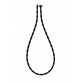 Черный уретральный массажер Glide Extra Small - 30 см. - Lola Games - купить с доставкой в Домодедово