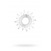 Прозрачное гелевое эрекционное кольцо-солнце - Toyfa Basic - в Домодедово купить с доставкой