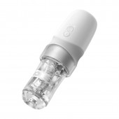 Белый автоматический мастурбатор Extra Sauce - Sauce - в Домодедово купить с доставкой