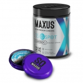 Гладкие презервативы Maxus G spot с двойной спиралью - 15 шт. - Maxus - купить с доставкой в Домодедово