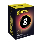 Классические презервативы с обильной смазкой Ganzo Classic - 30 шт. - Ganzo - купить с доставкой в Домодедово