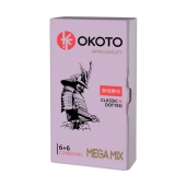 Презервативы OKOTO Mega Mix - 12 шт. - Sitabella - купить с доставкой в Домодедово