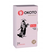 Тонкие презервативы OKOTO Ultra Thin - 12 шт. - Sitabella - купить с доставкой в Домодедово