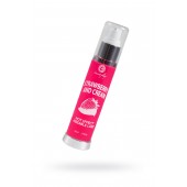 Массажное масло 2-в-1 с разогревающим эффектом и вкусом клубники со сливками - 50 мл. - Secret Play - купить с доставкой в Домодедово