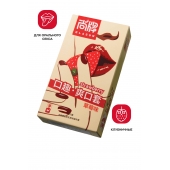 Презервативы Elasun Strawberry с аромато клубники - 10 шт. - Elasun - купить с доставкой в Домодедово